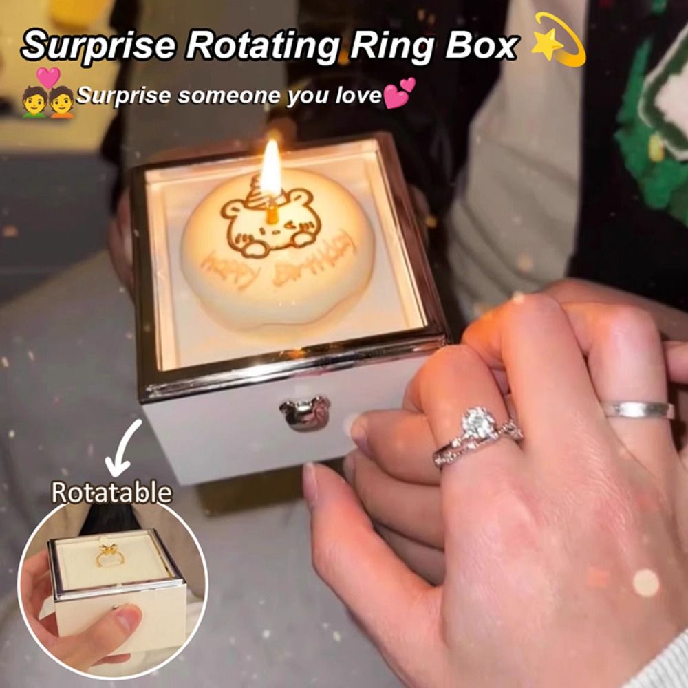Candle Surprise - Bear Flip Ring Boxs Surprise Little