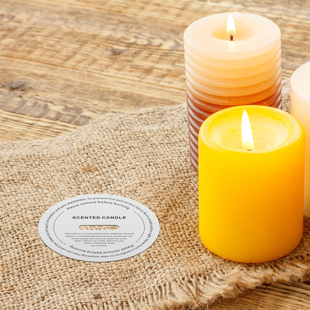 Candle Supplies Bulk - 50Pcs Dust Covers White Paper Protective
