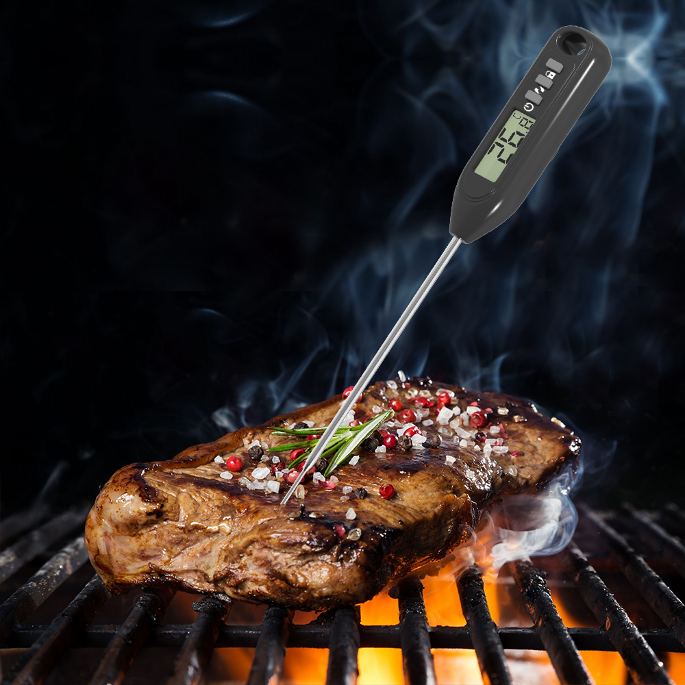 Digital Thermometer Probe - Digital Meat Food Thermometer for Candy,