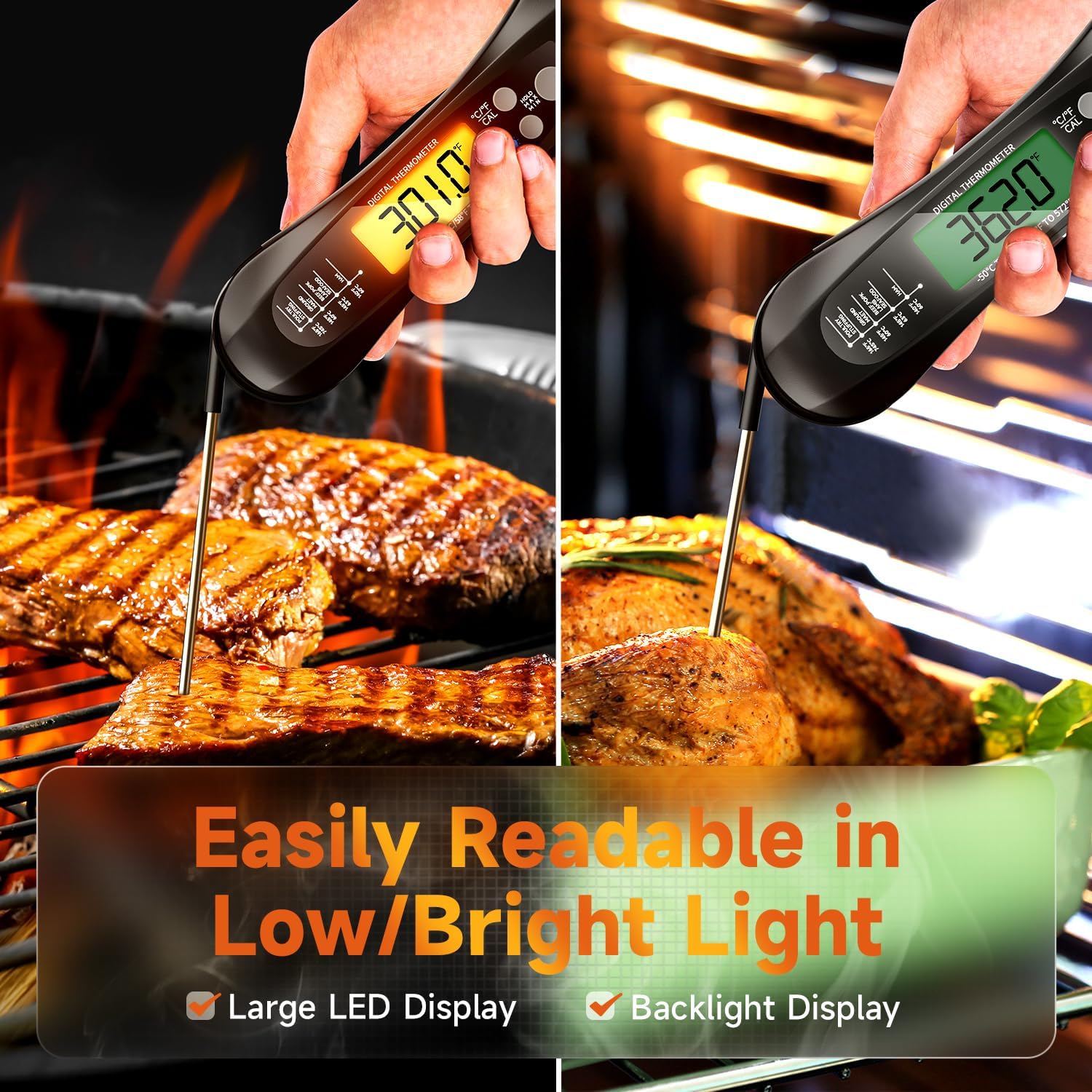 Digital Meat Thermometer Water - Digital Thermometer Probe 评论和价格