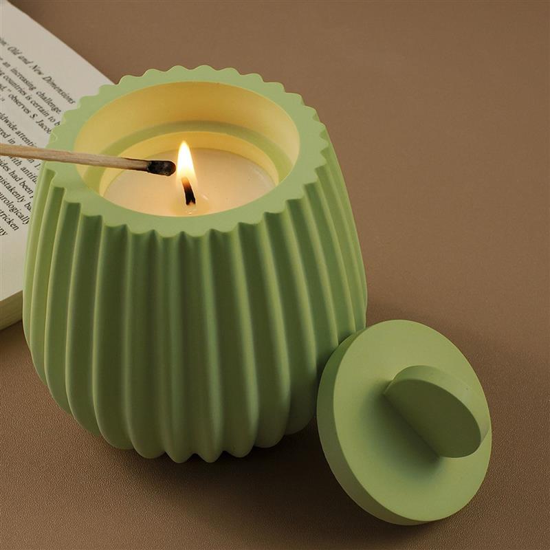 Plaster Cup Scented Candle Sil - Candle Making Supplies Jars 评论和价格