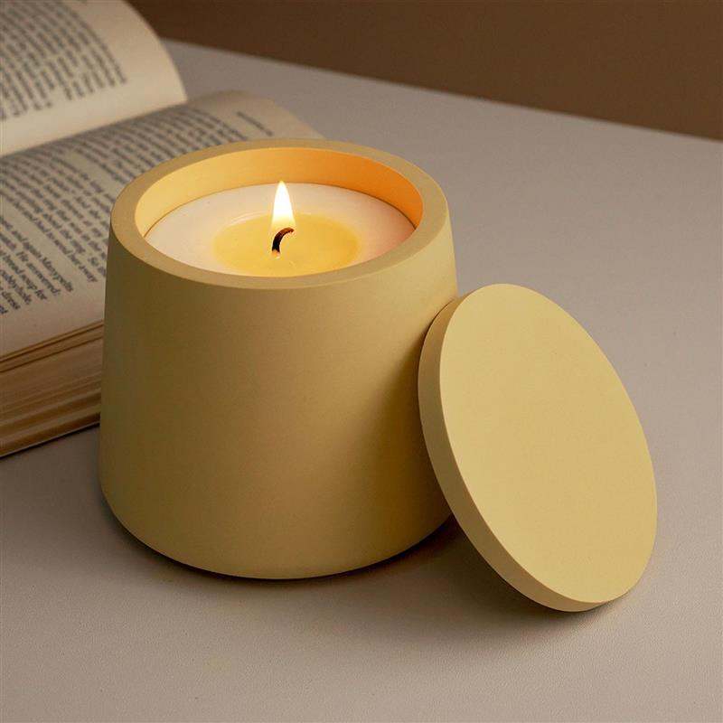 Plaster Cup Scented Candle Sil - Candle Making Supplies Jars 评论和价格