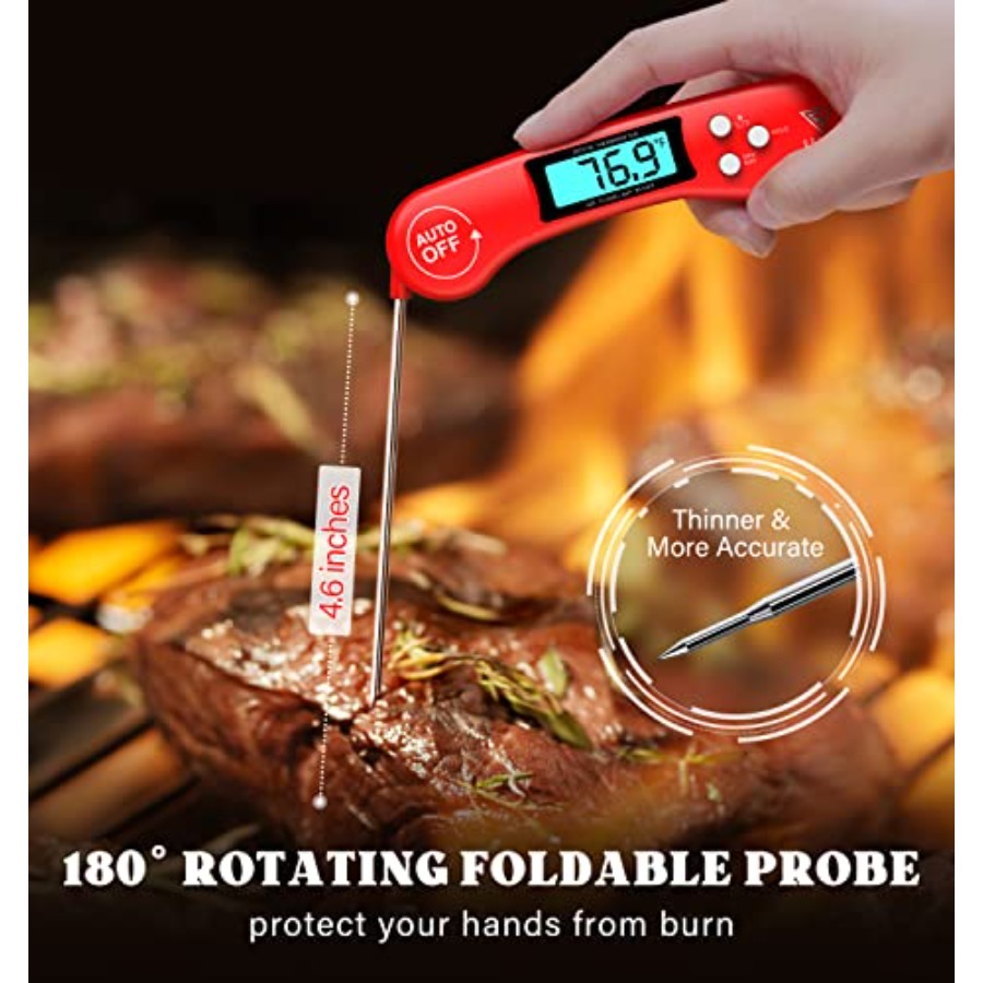 Digital Meat Thermometer Insta - Digital Thermometer Probe 评论和价格