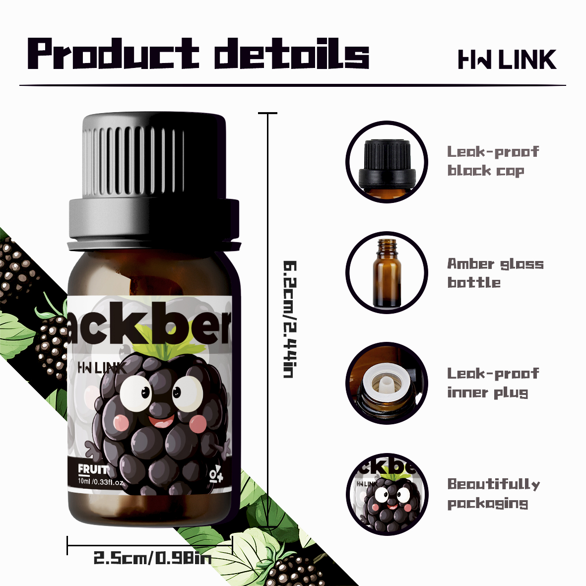 Blackberry Essential Oil Black - Candle Supplies Free Shipping 评论和价格