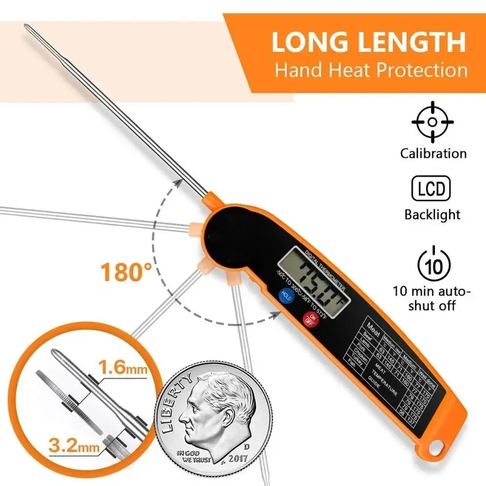 Hot Sale Digital Kitchen Food  - Digital Thermometer Probe 评论和价格