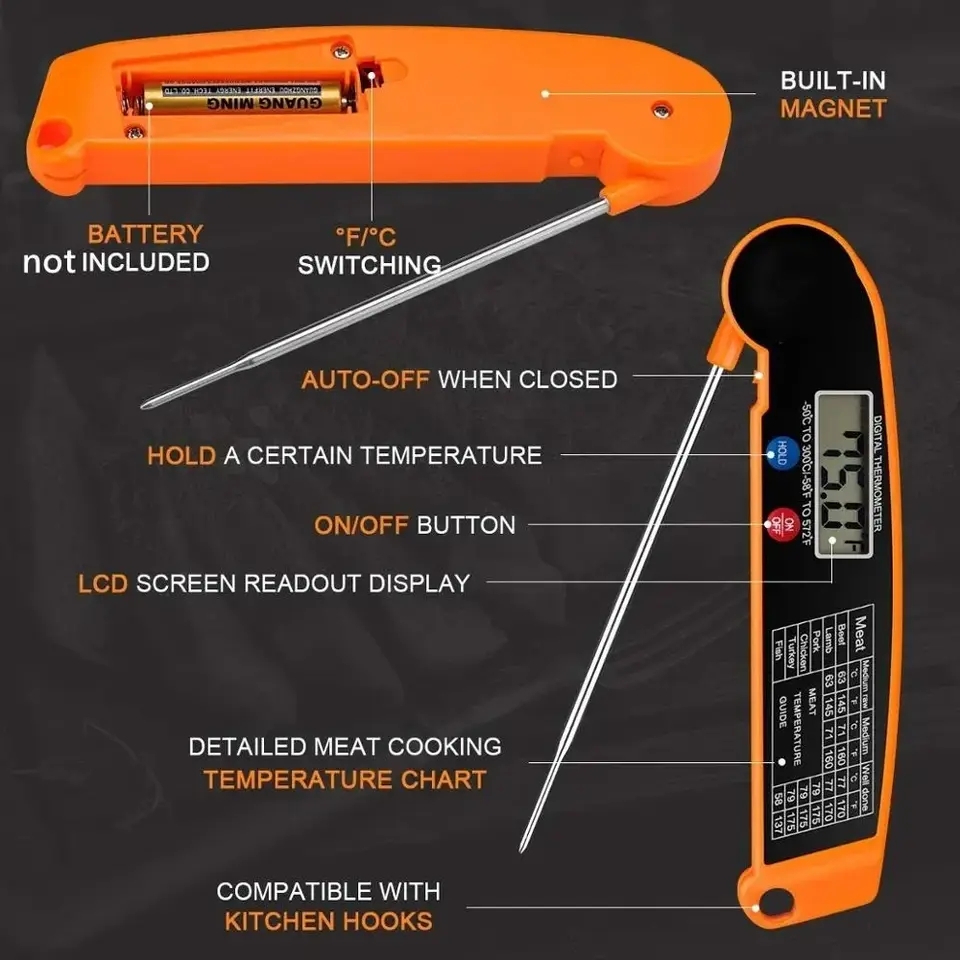 Hot Sale Digital Kitchen Food  - Digital Thermometer Probe 评论和价格