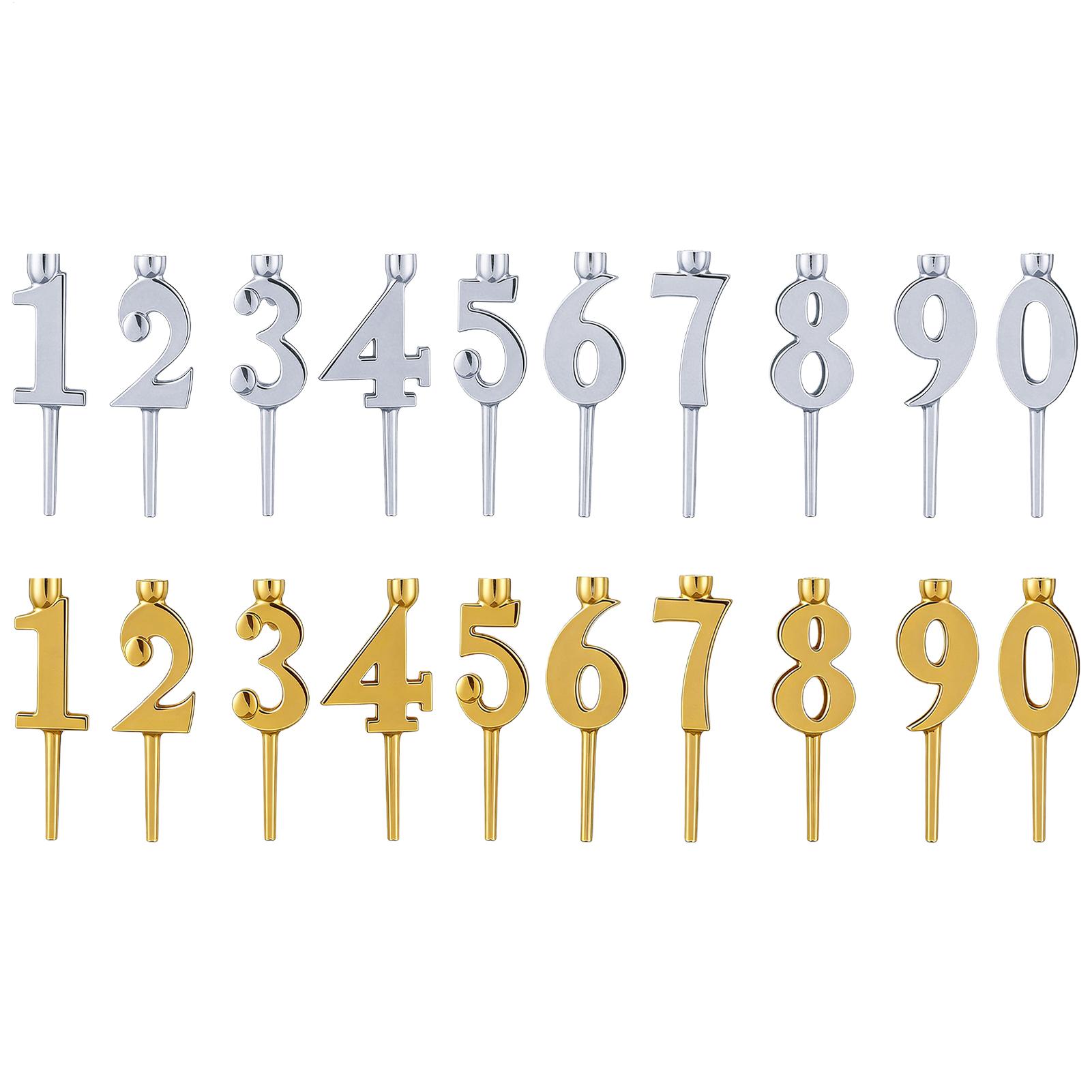 Number Birthday Candle Holders - Candle Supplies Free Shipping 评论和价格