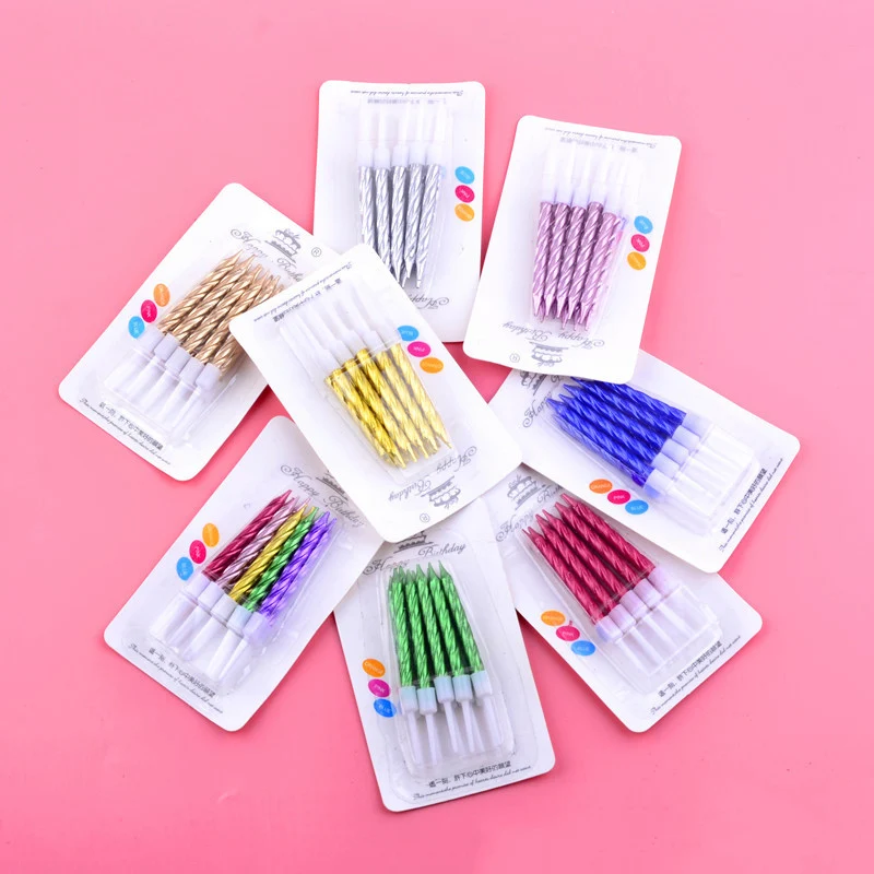 10 PCS Birthday Thread Candle  - Candle Surprise 评论和价格
