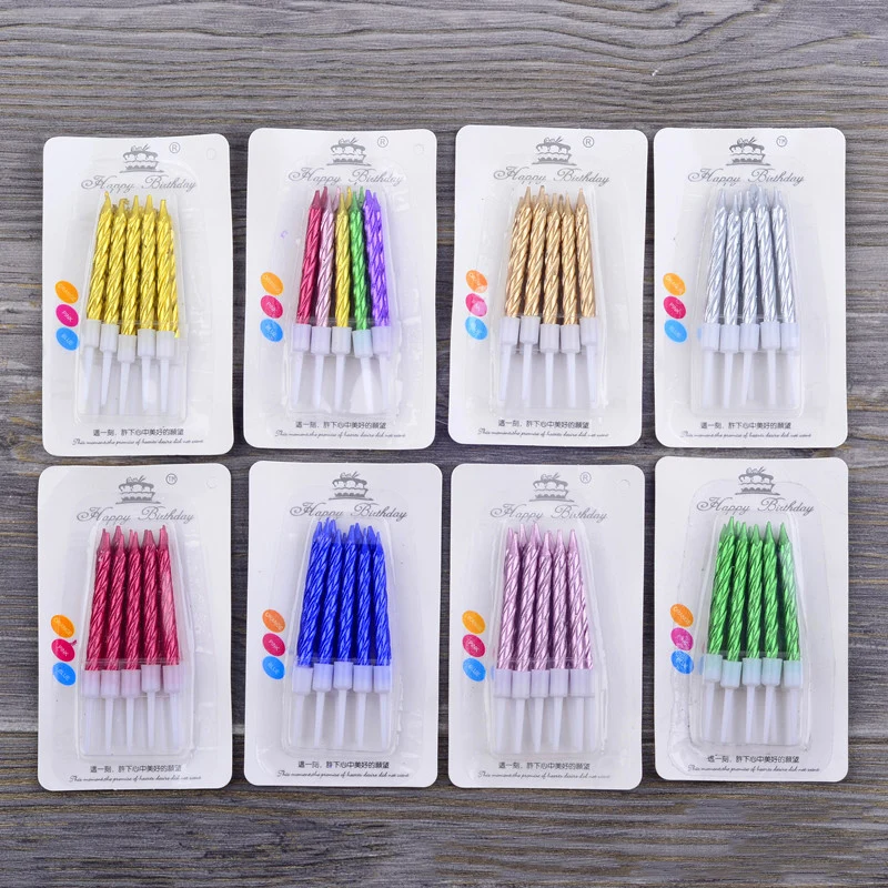 10 PCS Birthday Thread Candle  - Candle Surprise 评论和价格