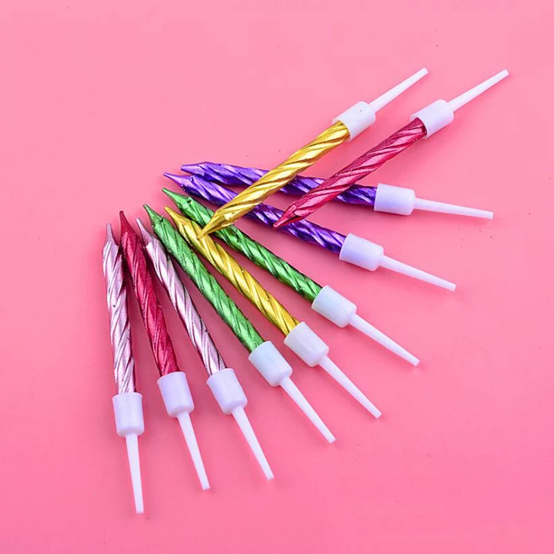 10 PCS Birthday Thread Candle  - Candle Surprise 评论和价格
