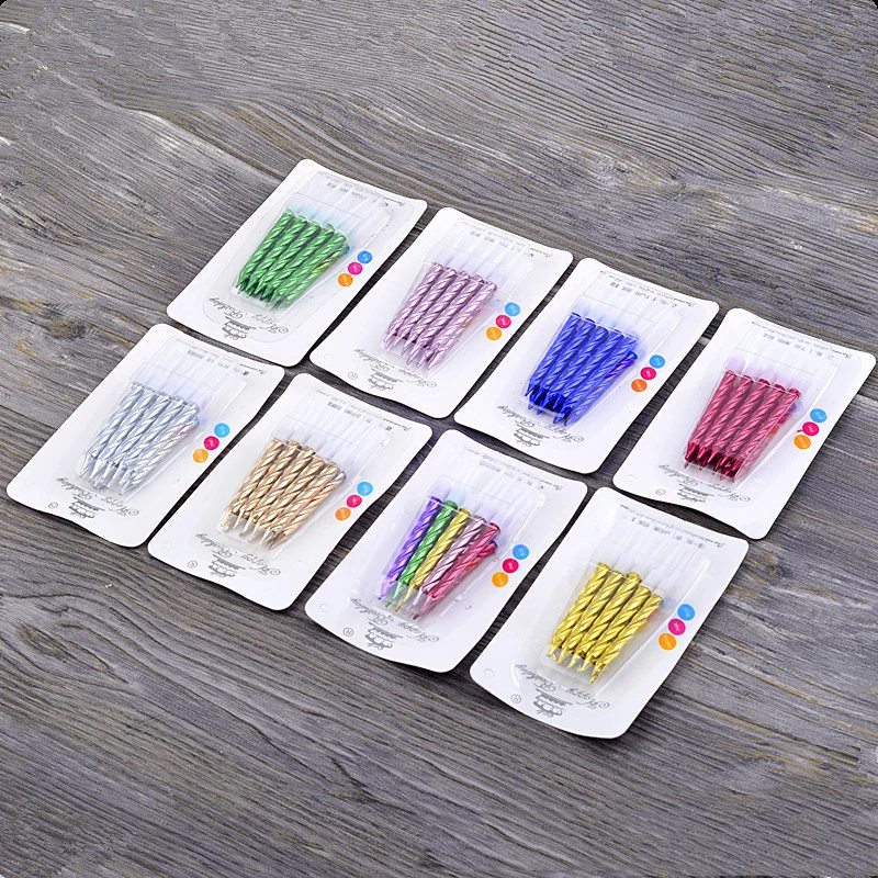 10 PCS Birthday Thread Candle  - Candle Surprise 评论和价格