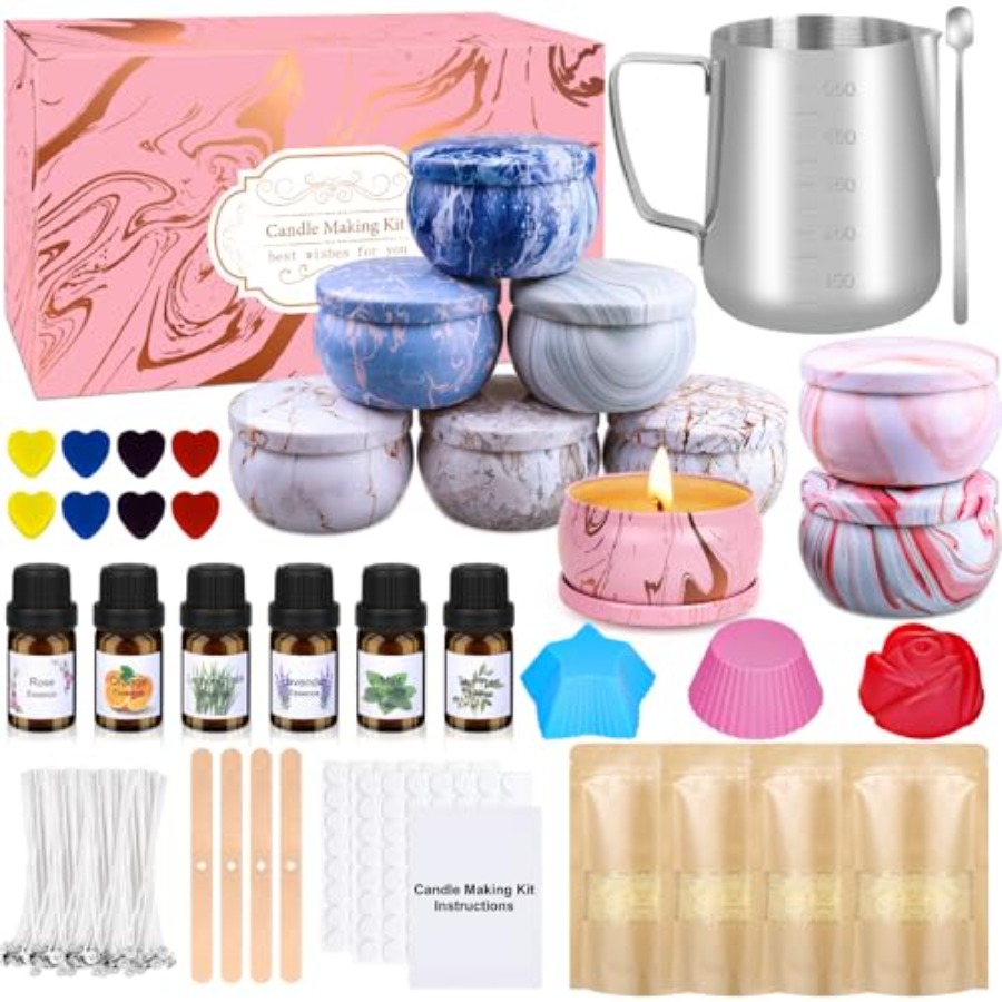 Candle Making Kits for Adults, - Candle Making Supplies Jars 评论和价格