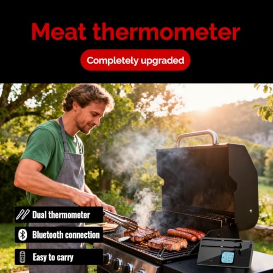 Smart Wireless Meat Thermomete - Digital Thermometer Probe 评论和价格