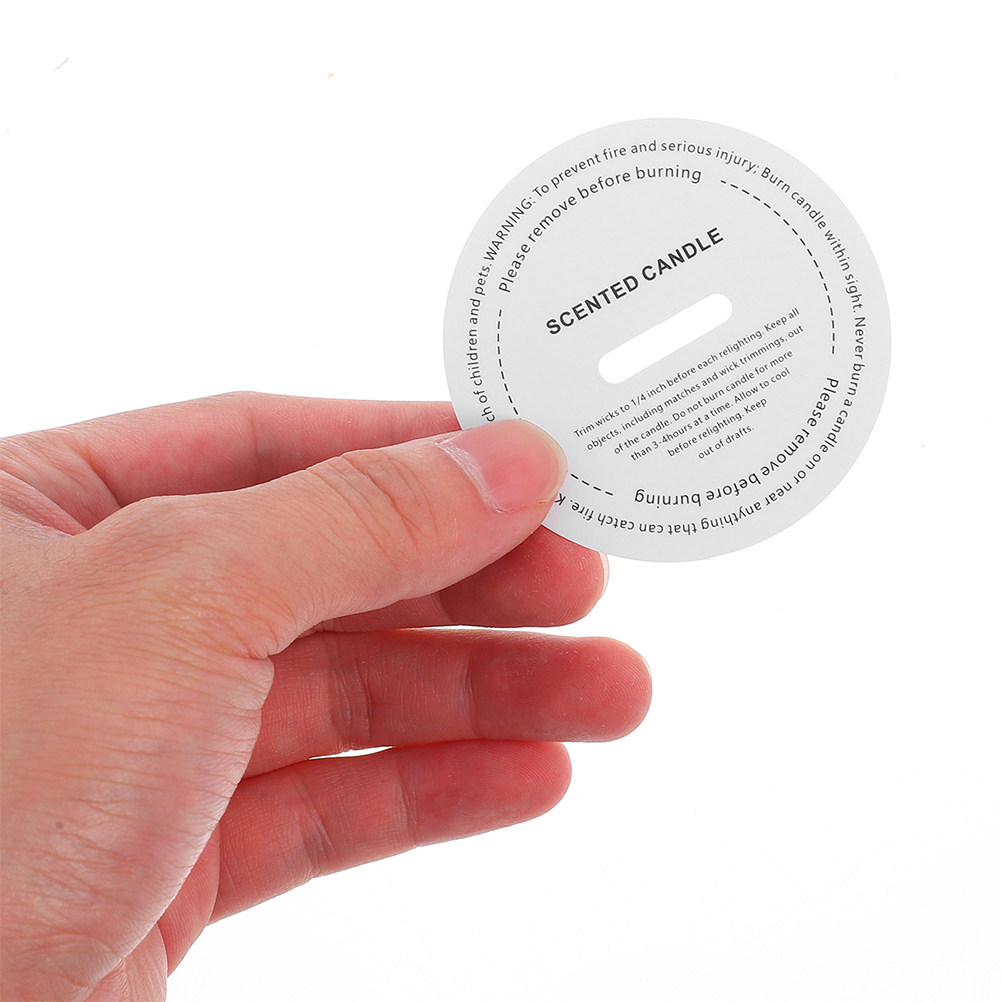 50Pcs Dust Covers White Paper  - Candle Supplies Bulk 评论和价格