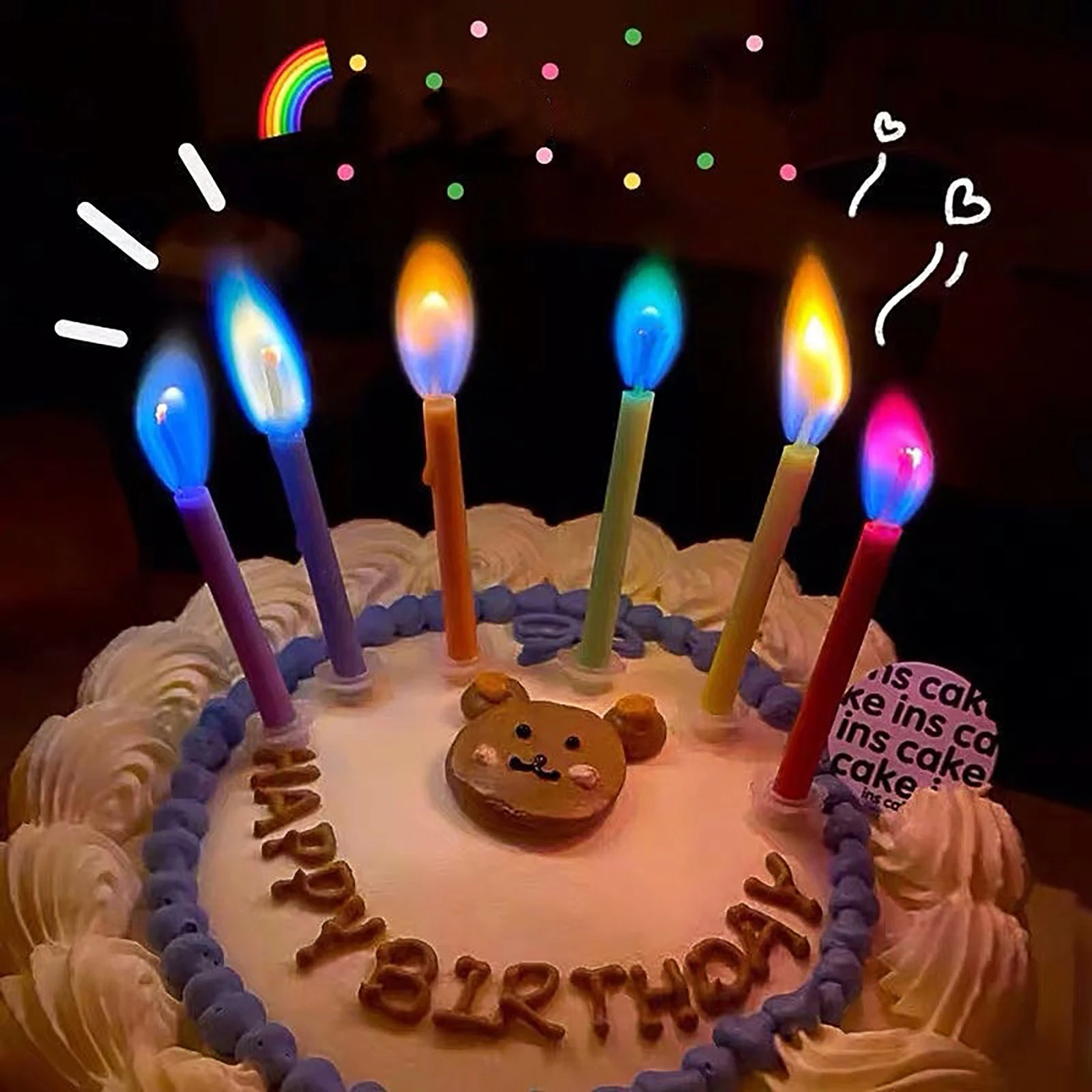 6pcs/12pcs Birthday Christmas  - Candle Surprise 评论和价格