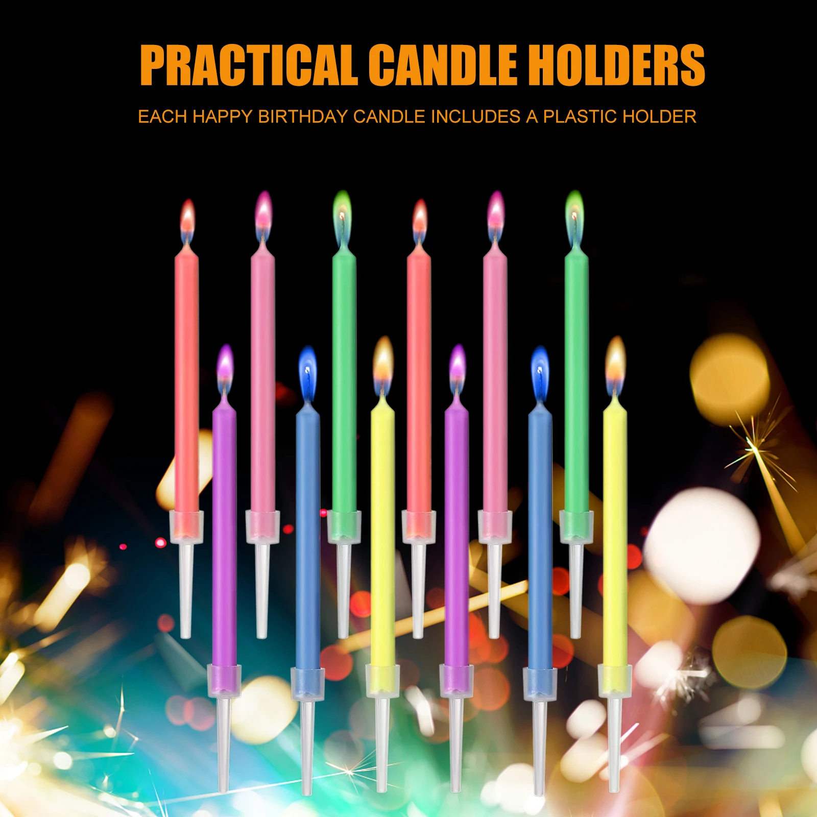 6pcs/12pcs Birthday Christmas  - Candle Surprise 评论和价格
