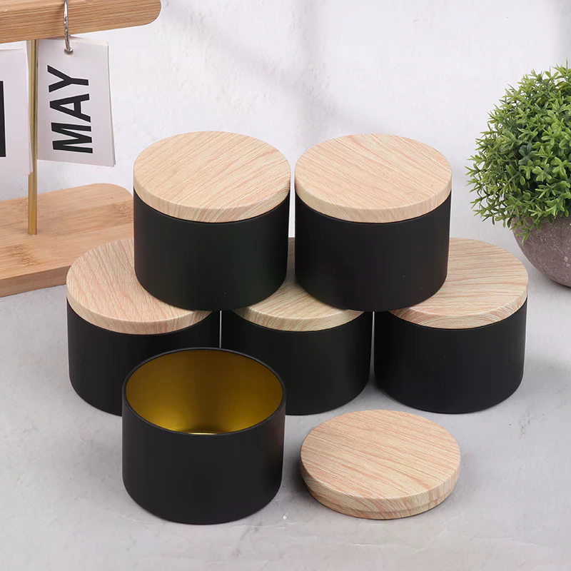 6Pcs Candle Tinplate With Lids - Candle Making Supplies Jars 评论和价格