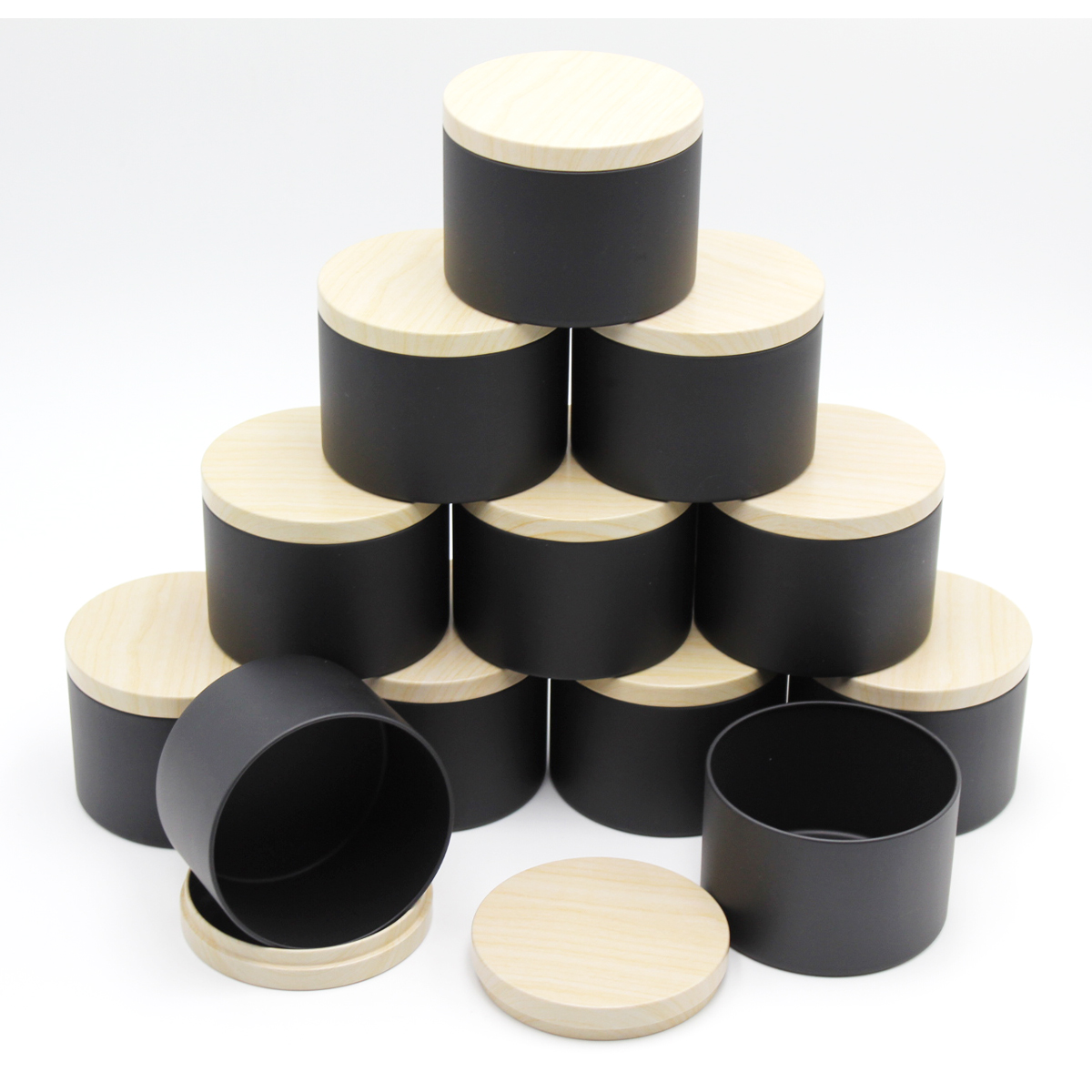 12pcs 4oz Candle Tins With Lid - Candle Making Supplies Jars 评论和价格