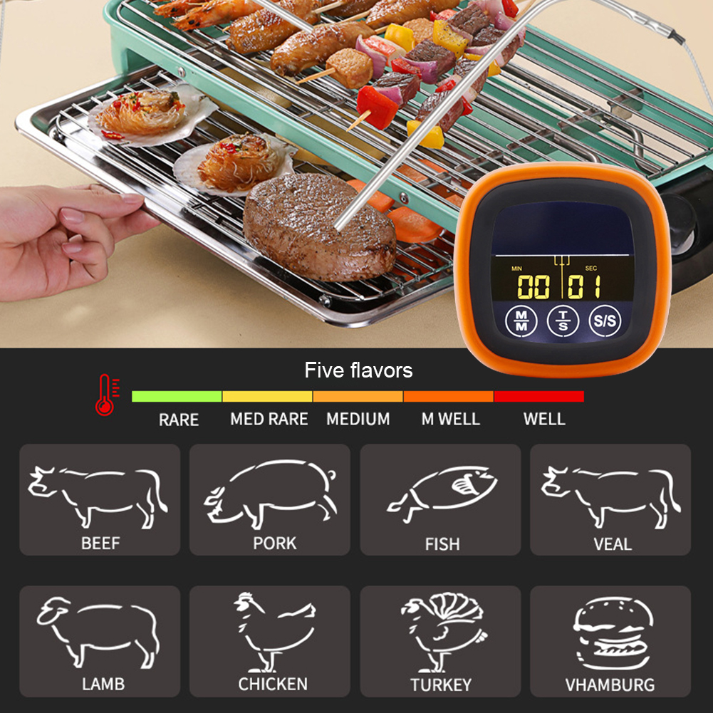Digital Meat Temperature Therm - Digital Thermometer Probe 评论和价格