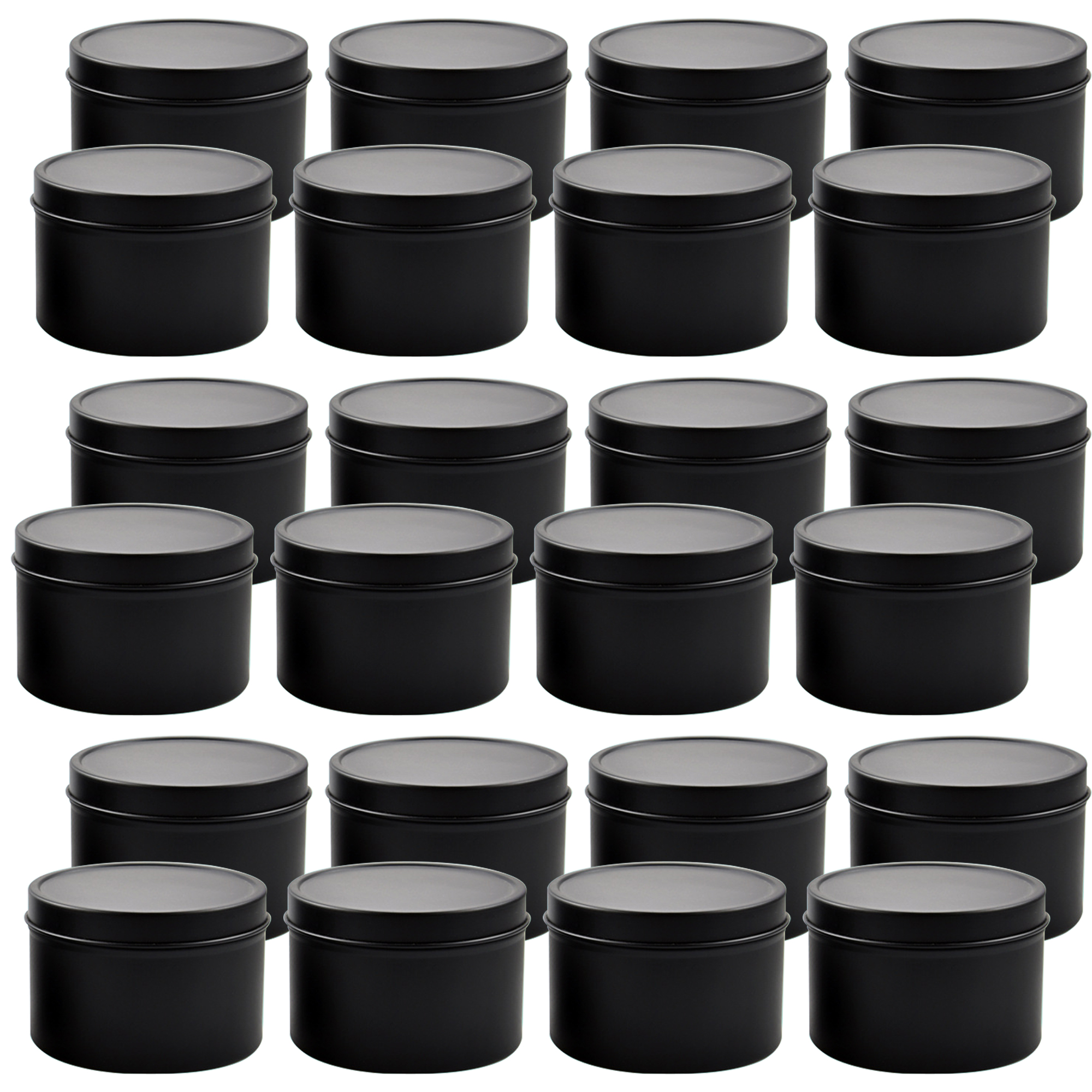 4oz/ 8oz Candle tins with lids - Candle Making Supplies Jars 评论和价格