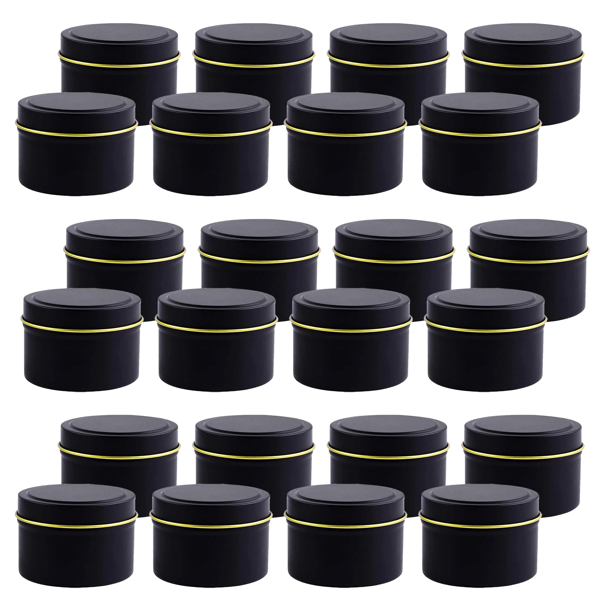 4oz/ 8oz Candle tins with lids - Candle Making Supplies Jars 评论和价格