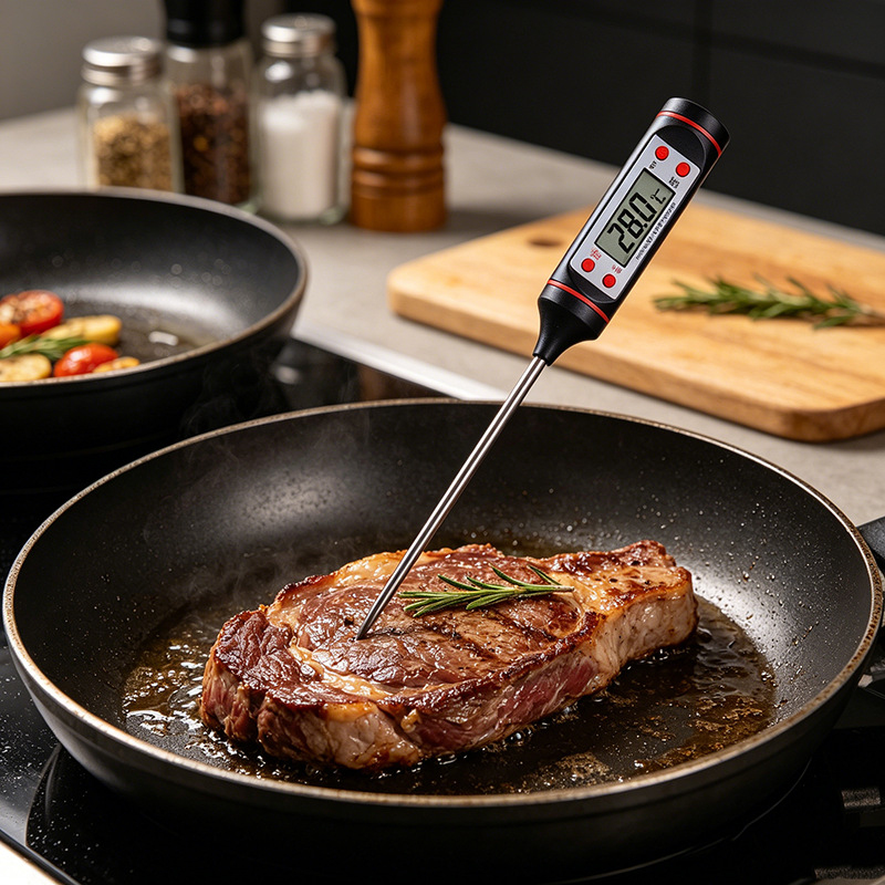 Digital Meat Thermometer with  - Digital Thermometer Probe 评论和价格