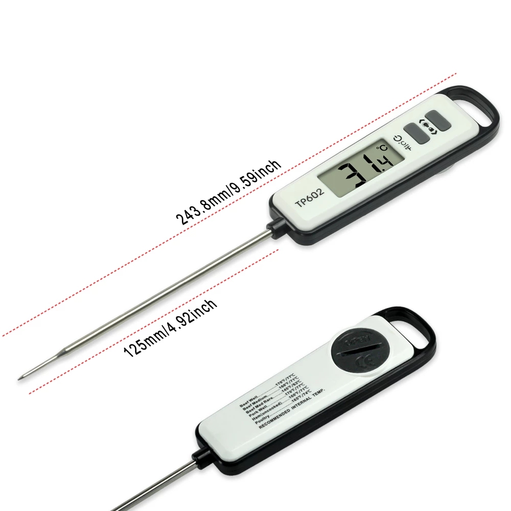 TP602 Meat Thermometer Kitchen - Digital Thermometer Probe 评论和价格