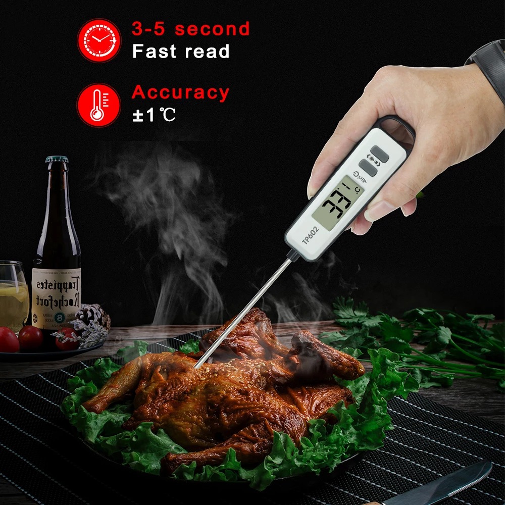 TP602 Meat Thermometer Kitchen - Digital Thermometer Probe 评论和价格