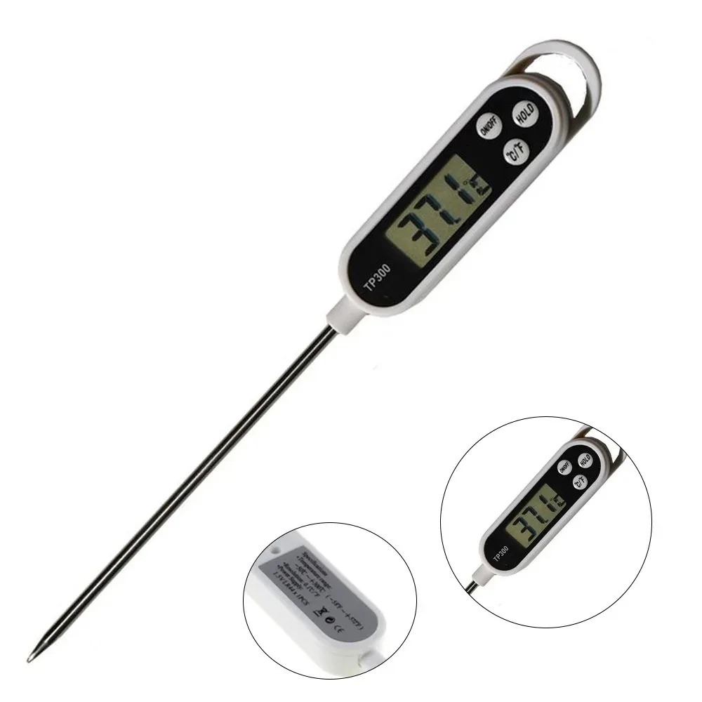 Stainless Steel Probe Cooking  - Digital Thermometer Probe 评论和价格