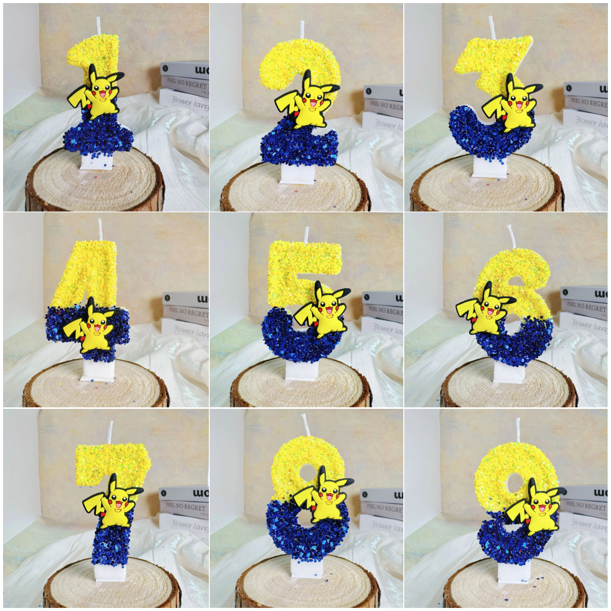 Pikachu Pokémon Candles Theme  - Candle Surprise 评论和价格