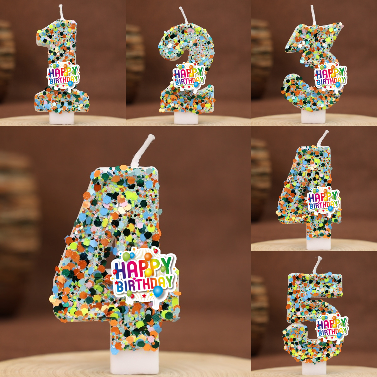 Happy Birthday Cake Topper Dec - Candle Surprise 评论和价格