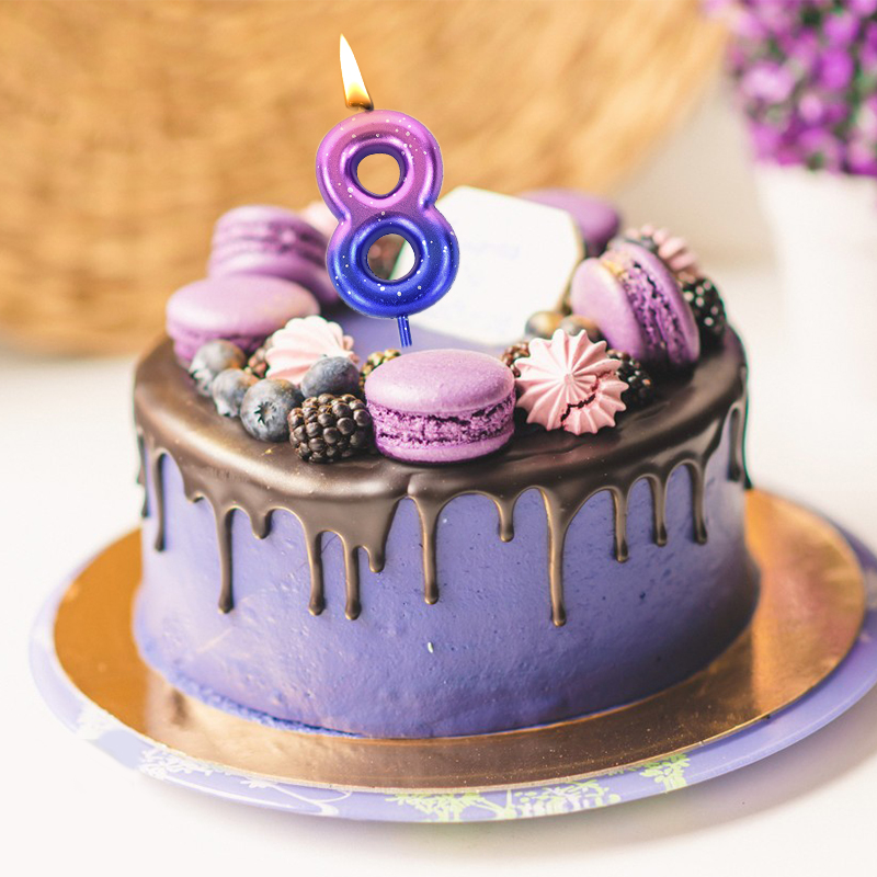 Happy Birthday Cake Decorated  - Candle Surprise 评论和价格