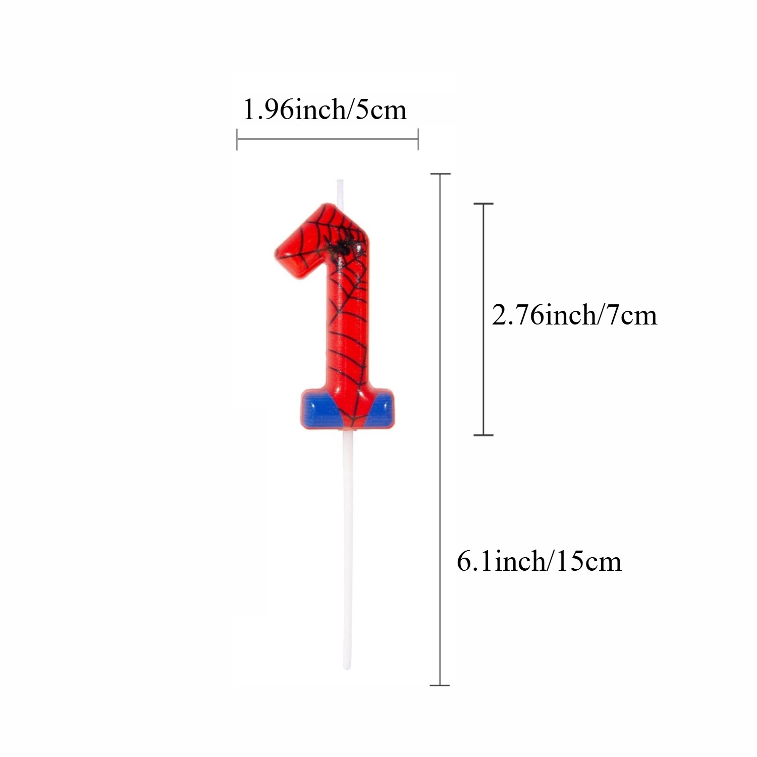 Spider Party 0-9 Birthday Cand - Candle Supplies Free Shipping 评论和价格