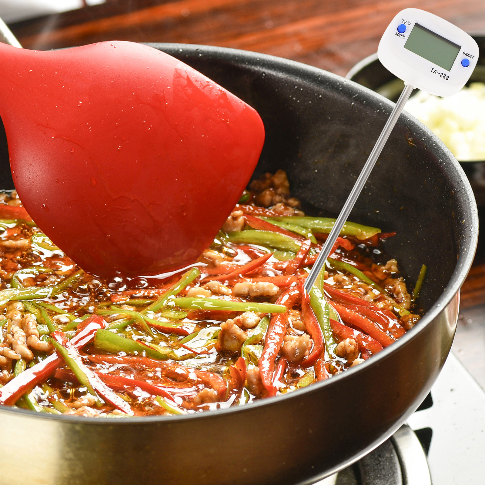 2Pcs Digital Food Thermometer  - Digital Thermometer Probe 评论和价格