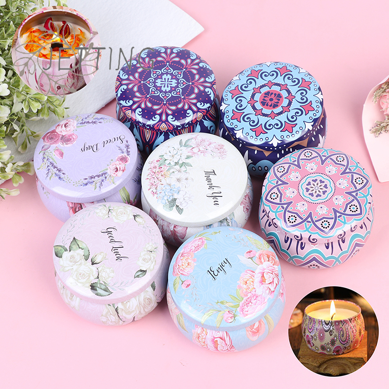 Hot Empty Tinplate Box Tins Ca - Candle Making Supplies Jars 评论和价格