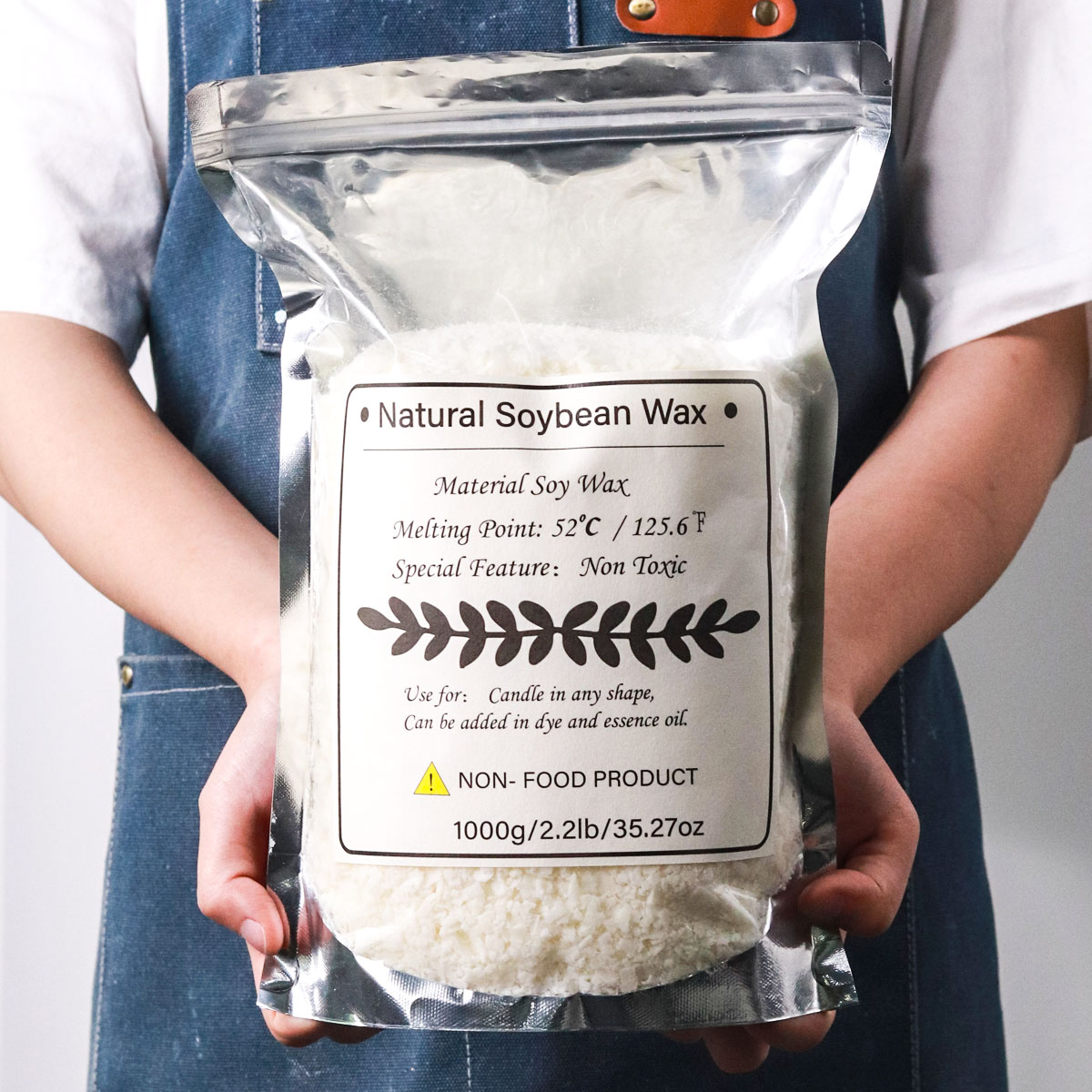1KG Natural Soy Wax Granular S - Candle Supplies Bulk 评论和价格
